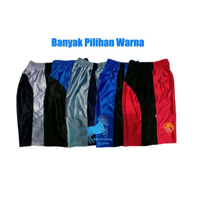 [Paket 3pcs] Jumbo Celana Pendek Kolor Olahraga Celana Santai Boxer Paragon XL