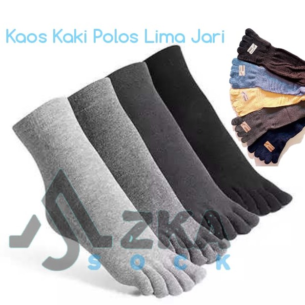 [PERPASANG] Kaos Kaki Pria Kantor 5 Jari/Kaos Kaki Olah Raga/kaos kaki Sepeda