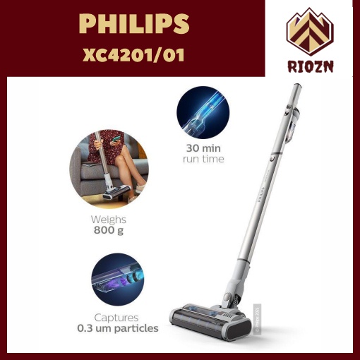 PHILIPS Cordless VC 4000 BRUSH Vacuum Cleaner XC4201/01