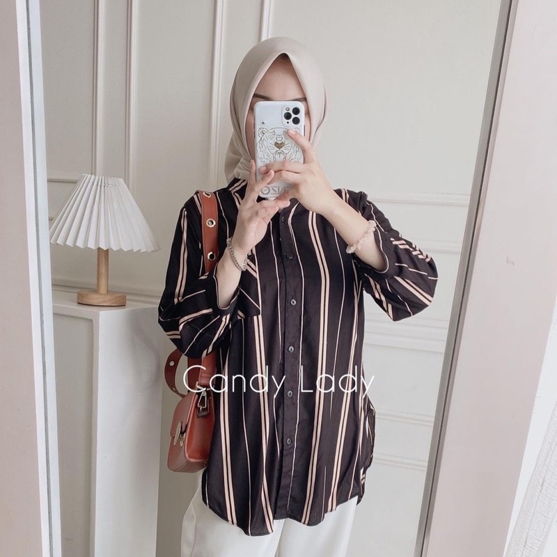 MOURA STRIPE BLOUSE