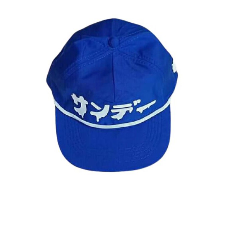 Topi Snapback Sunday Sunday Katakana logo