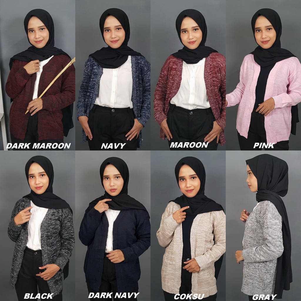 Cardigan Rajut Twist Tumblr