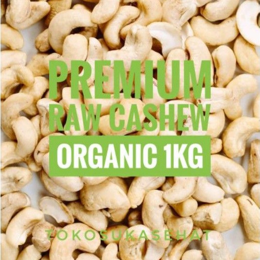 

Raw Cashew / Mede / Mete Premium Organic -1kg