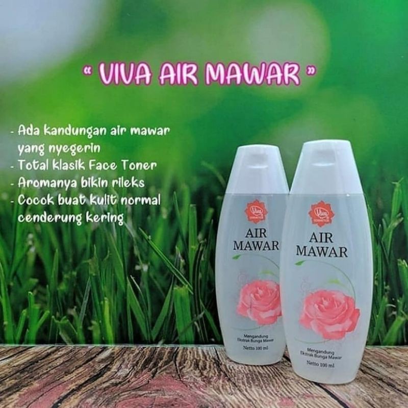 PENYEGAR VIVA AIR MAWAR ORIGINAL 100ML / VIVA AIR MAWAR MURAH