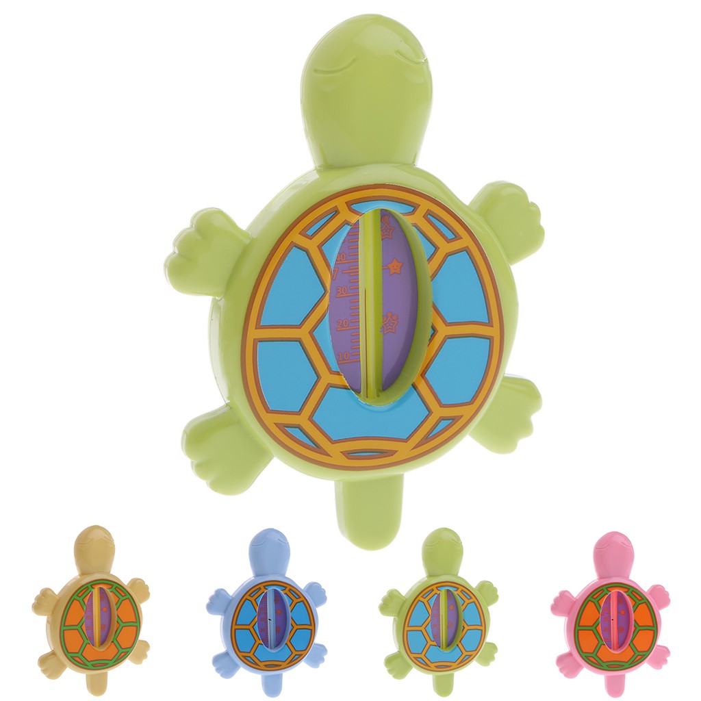 Termometer Gambar Kartun Kura Kura Untuk Bathtub Air