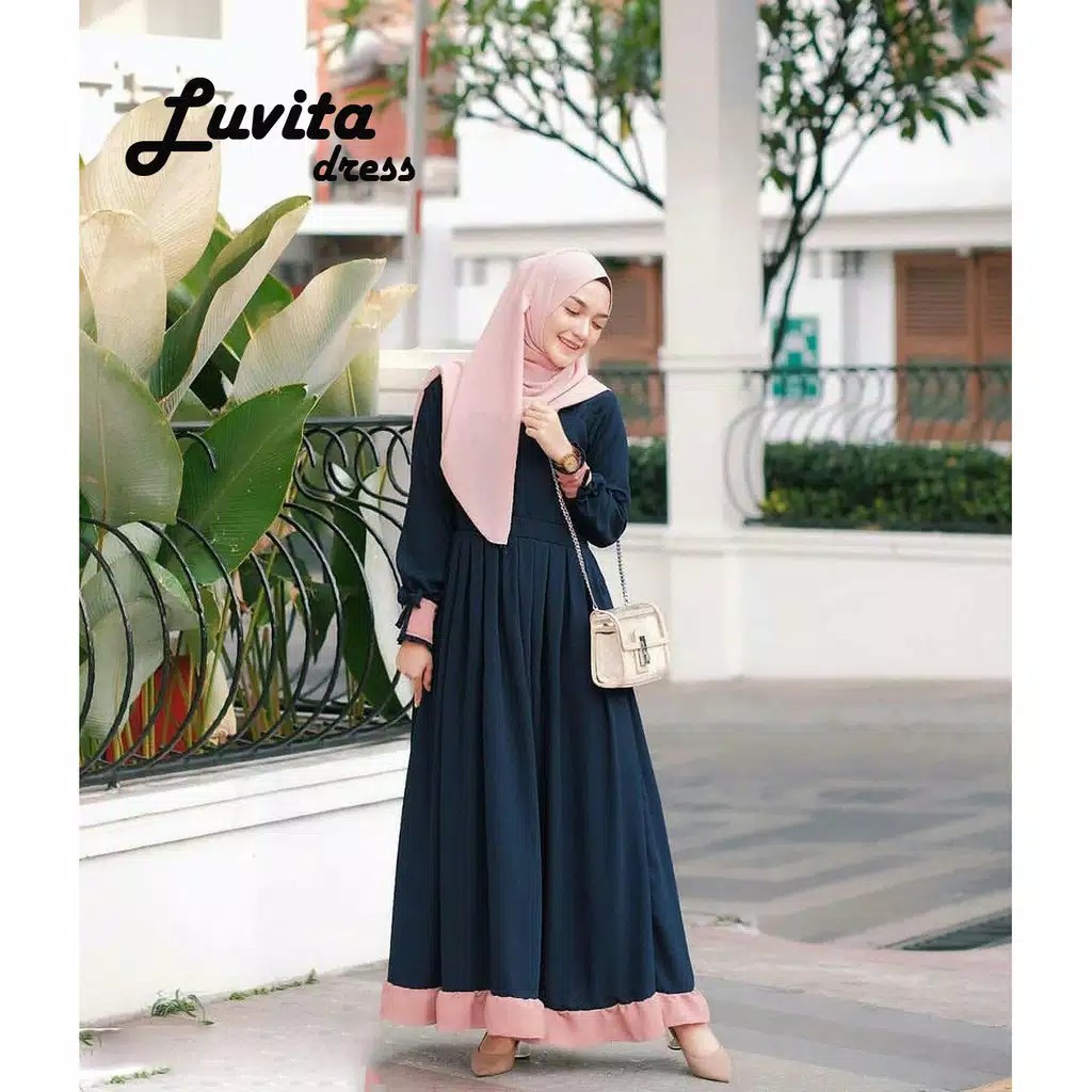 Luvita Dress Fashion Muslim