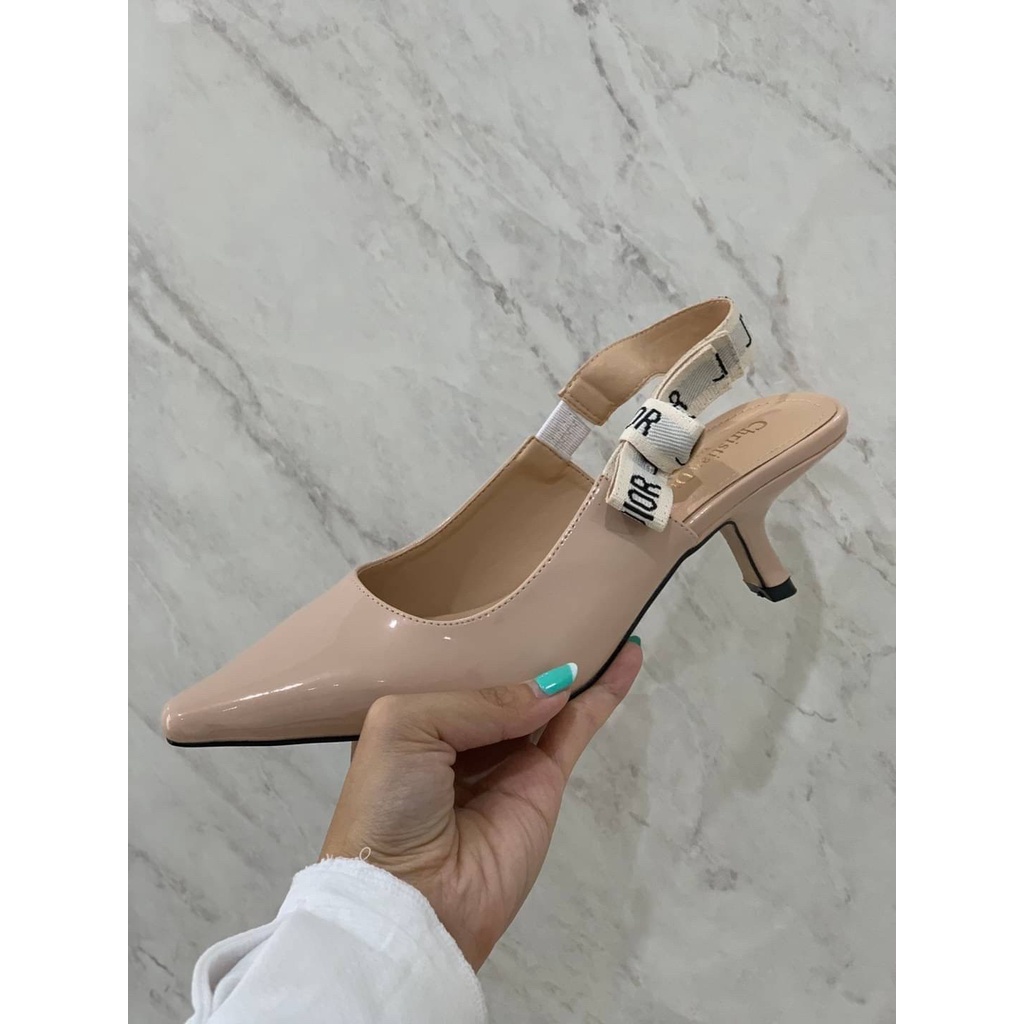 SEPATU WANITA DS05 SLINGBACK PUMPS PREMIUM IMPORT