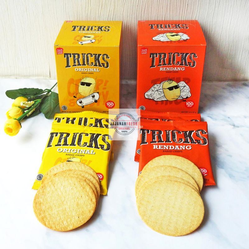 

TRICKS Biskuit Korea Snack Kentang Potato Chips 18gr