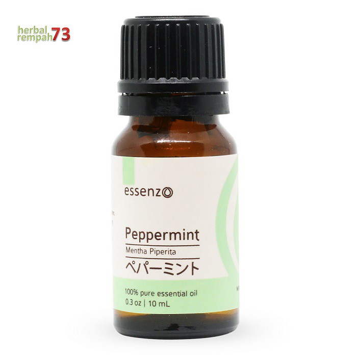 Minyak esensial Peppermint (Peppermint Essential Oil - 10mL) Essenzo