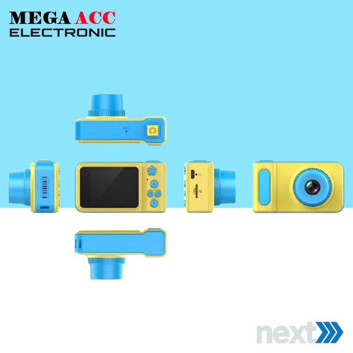 Camera Mini Digital 3Mp HD 1080P 2 Inch For Kids-2