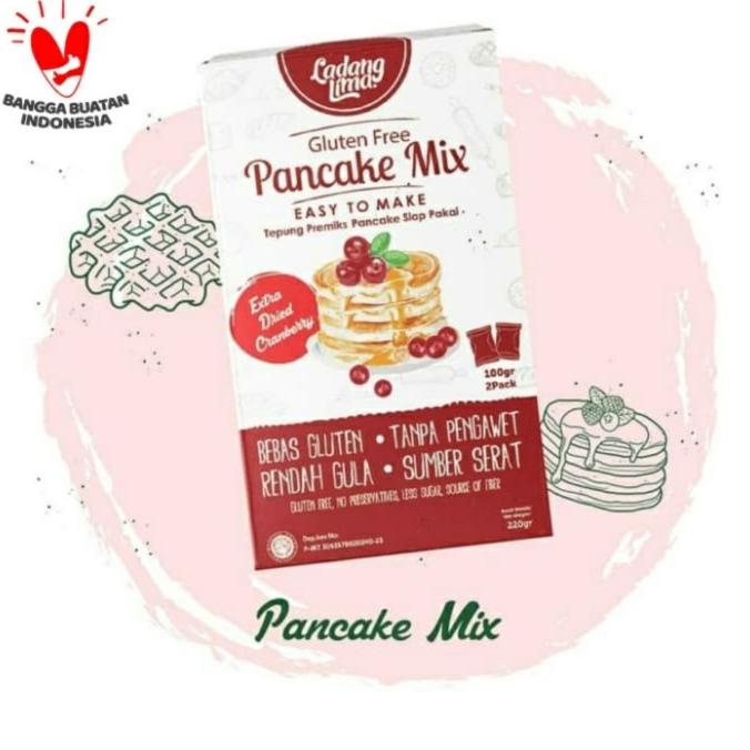 

Ladang Lima Pancake Mix 220gr