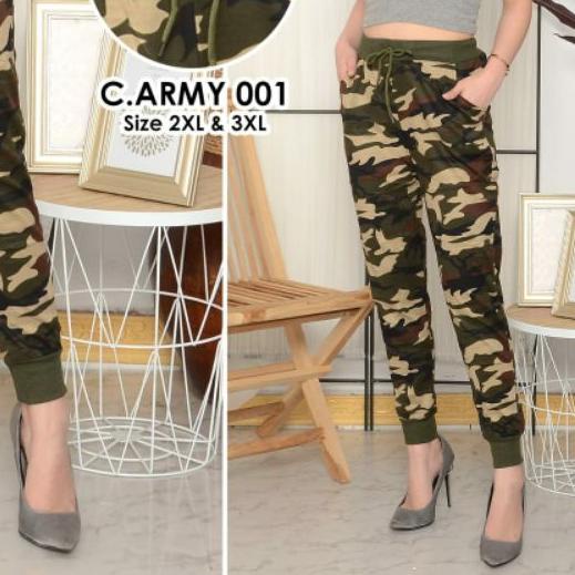 SESILIA WEN SHOP / CELANA ARMY / CELANA LORENG WANITA / JOGGER ARMY WANITA / CELANA ARMY WANITA / CE