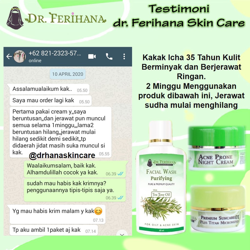 PAKET UNTUK MENGATASI JERAWAT RINGAN FACIALWASH KECIL