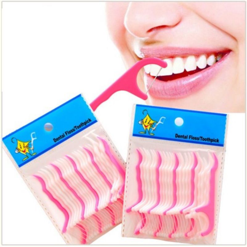 BENANG GIGI KEKINIAN - TOOTHPICK - DENTAL FLOSS