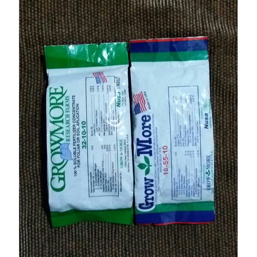 Bundle Pupuk Growmore untuk Daun dan Buah