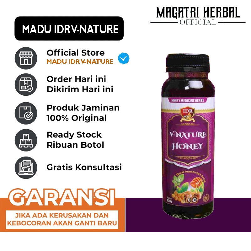 IDR Madu V-Nature - Ahlinya Atasi Masalah Kewanitaan