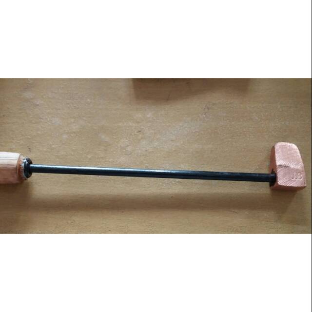 Gagang patri / alat patri manual / tembaga jadi.