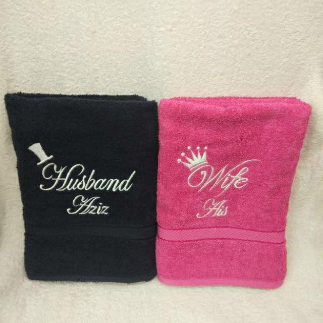 Promo Gift Box Couple 2pcs Handuk Dewasa