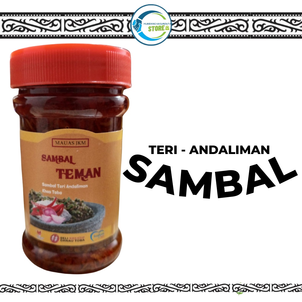 

SAMBAL TERI & ANDALIMAN TOBA 200 Gr - Free Packaging