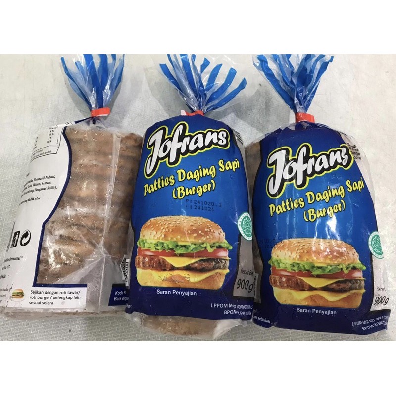 

Jofrans Patties Sapi 900gr (15s)