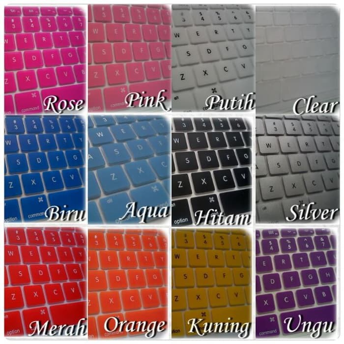 Paket Hemat / Bundling, Case Macbook SAND + Keyboard + Dust Plug