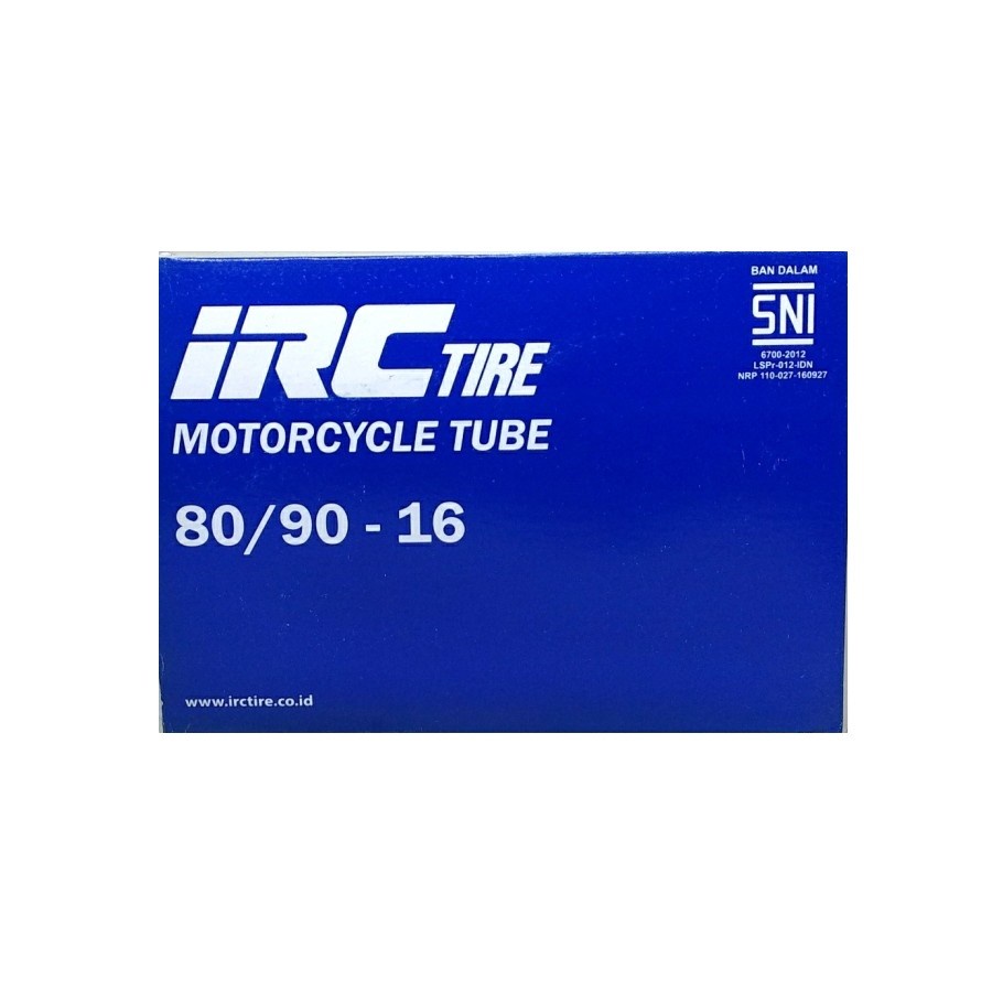 BAN DALAM IRC 80/90-16 UNTUK MOTOR RING 16