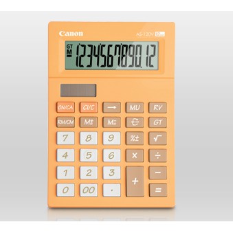 

CALCULATOR KALKULATOR CANON WARNA WARNI AS 120V RB9