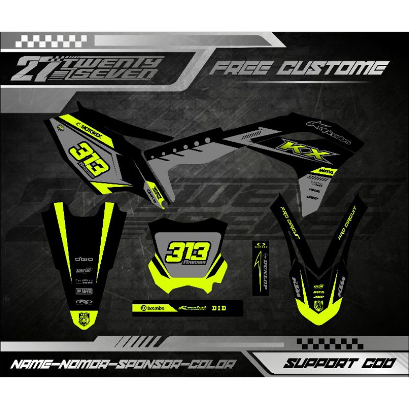 decal kx 250 decal kx 450