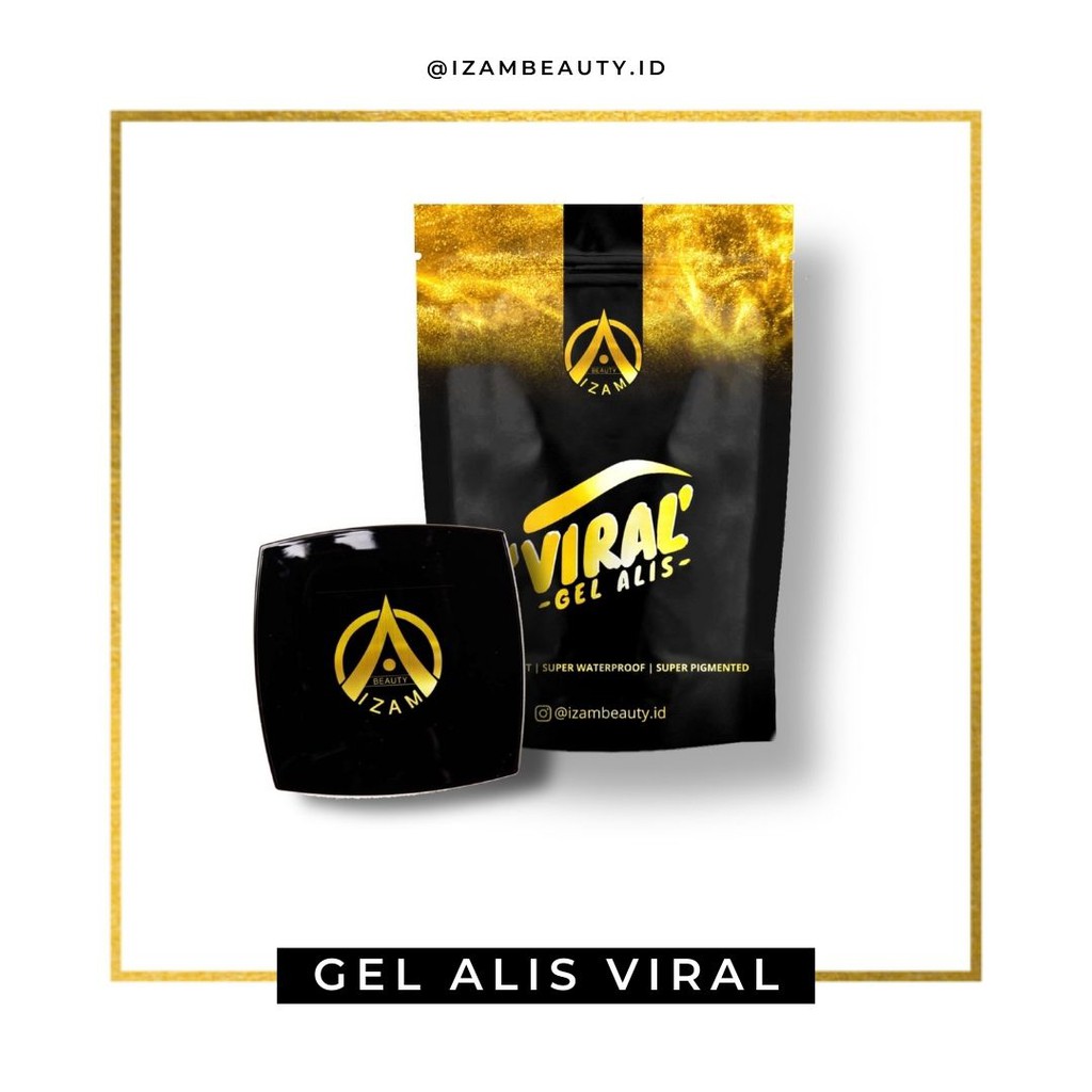 IZAM BEAUTY Gel Alis Viral (Eyebrow Gel Pomade)