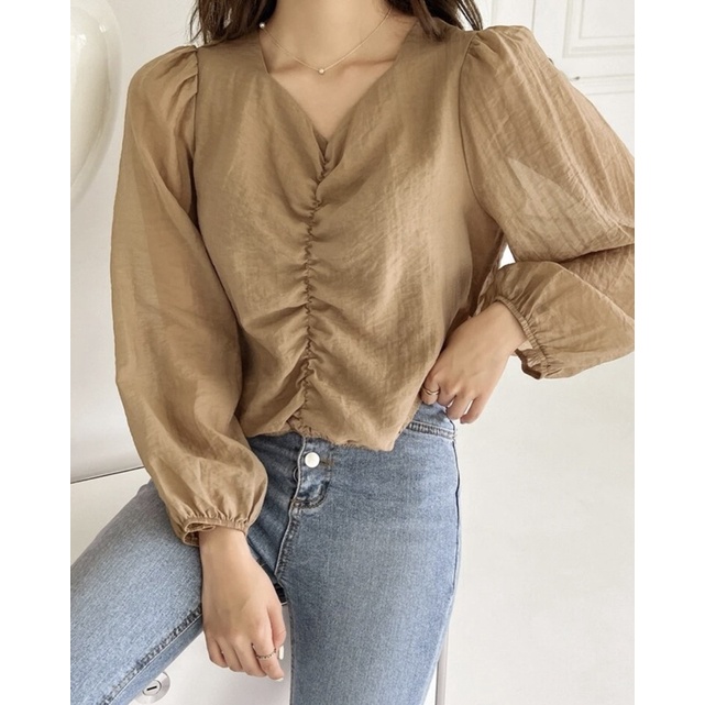 BLOUSE IMPORT - BLOUSE CROP - ARANDA BLOUSE