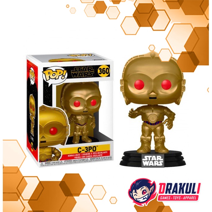 Toys Funko Pop! Star Wars – C-3PO (Red Eyes)