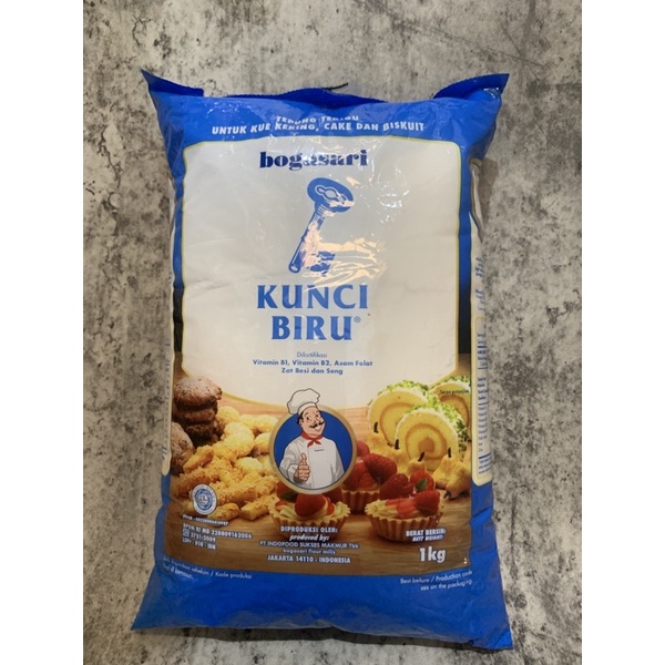 

Tepung Terigu Kunci Biru 1 Kg