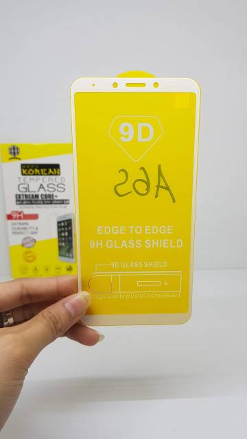 KOREAN Tempered Glass Samsung A6S 6.0&quot; FULL SCREEN TG 5D Samsung A6S FULL GLUE Anti Gores Kaca