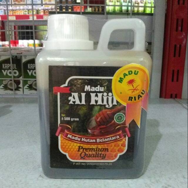 

Madu Hutan Riau Al Hijr Al Ghuroba 0,5 kg