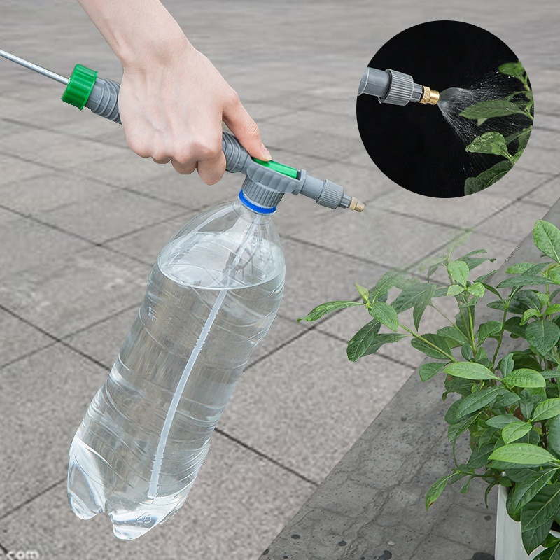 Tigre Semprotan Siram tanaman Nozzle bisa di setting mist atau semprot Semprotan Botol Minuman High Pressure Manual Spray - Manual High Pressure Air Pump Sprayer Adjustable Drink Tool Bottle Spray Garden Nozzle Watering Head Agriculture Tools Spray