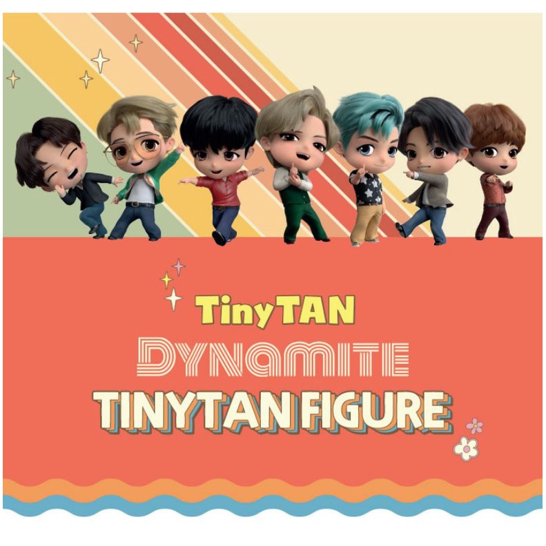PO BTS TINYTAN -DYNAMITE MINI FIGURE