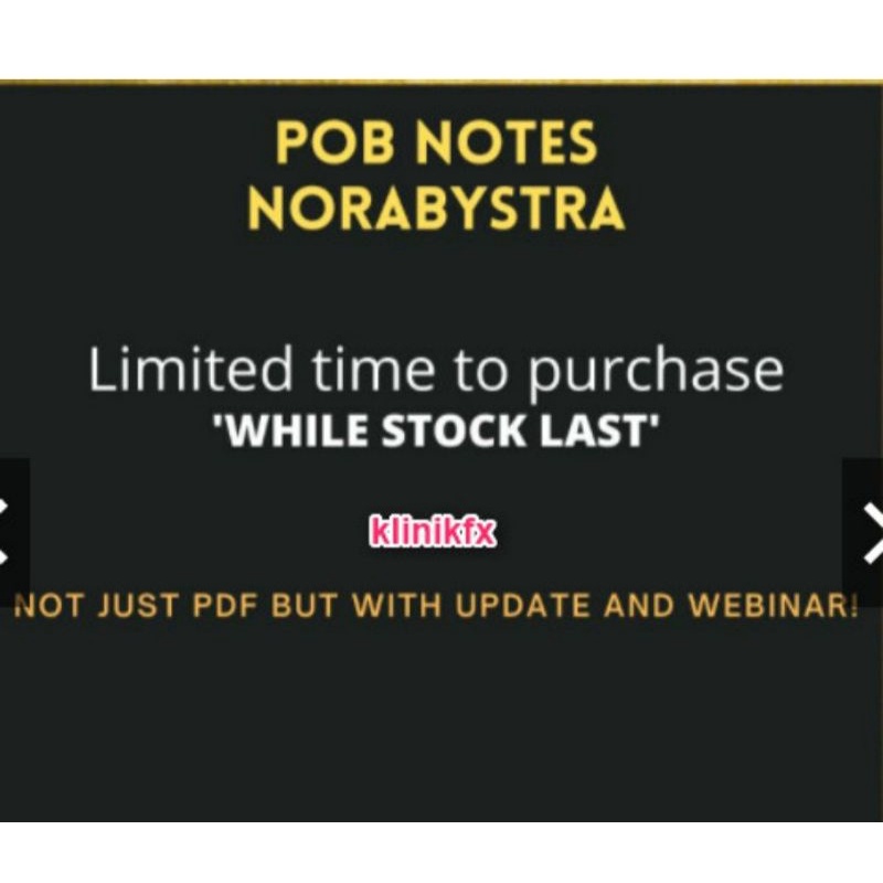 

POB NOTES bystra by klinikfx