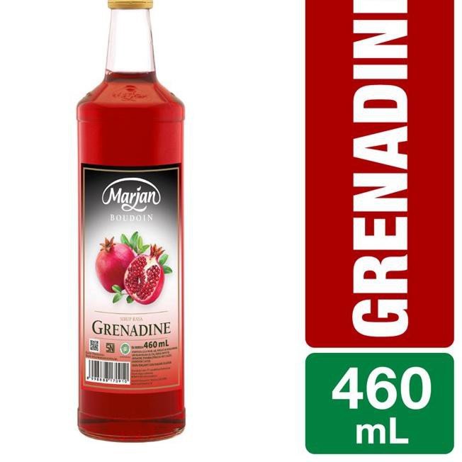 

[KODE PRODUK 75] Marjan Boudoin Syrup Grenadine 460ml TERLAKU..!!