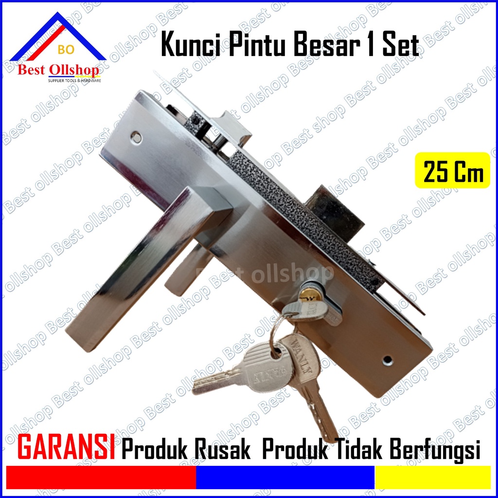 Handel Besar Babet 25 cm | Kunci Pintu Rumah Besar | Handel Besar Babet