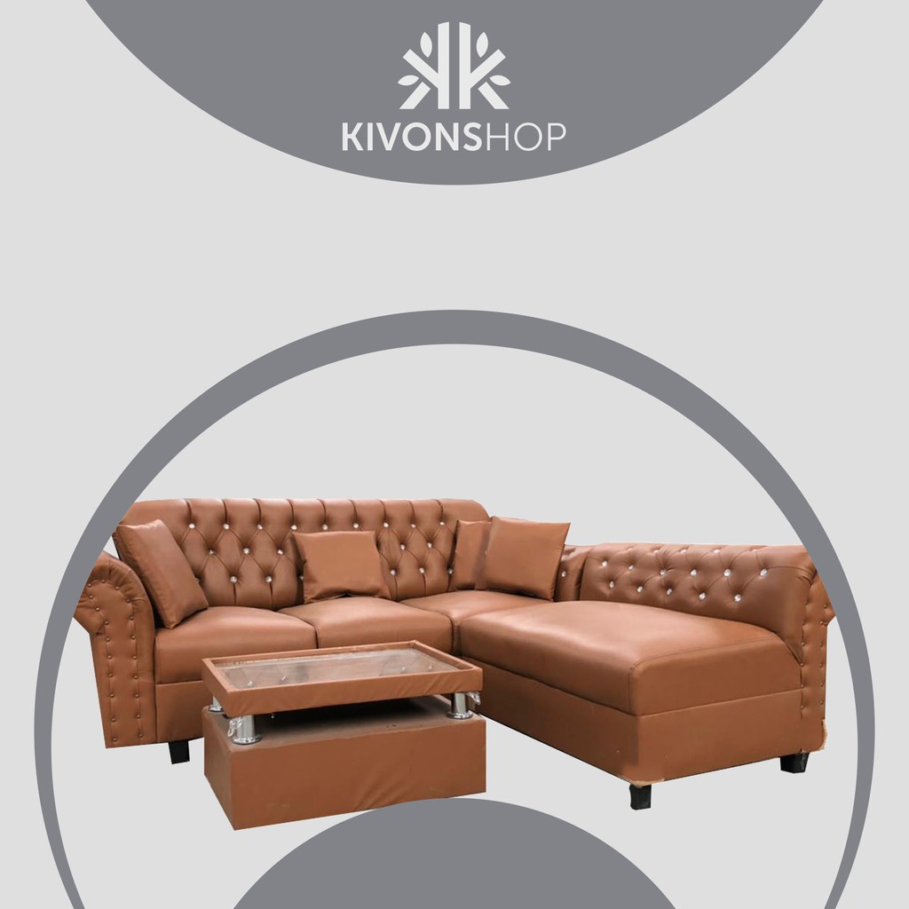 SOFA L MINIMALIS KLASIK BAHAN KALEP OSCAR KULIT SOFA L MINIMALIS KLASIK BAHAN KALEP OSCAR KULIT