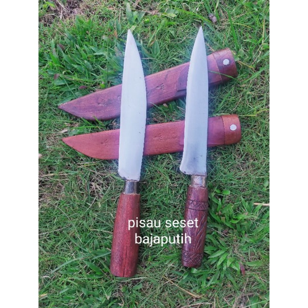 pisau seset baja putih