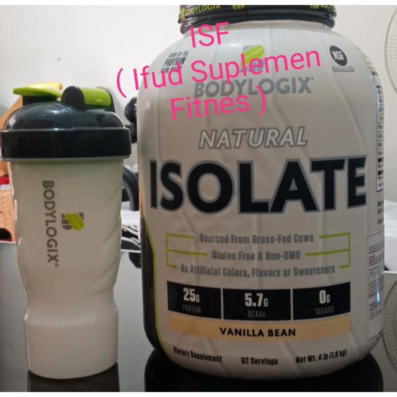 Bodylogix Natural Isolate 4 lbs Bodylogix Isolate Whey Protein 4 lbs