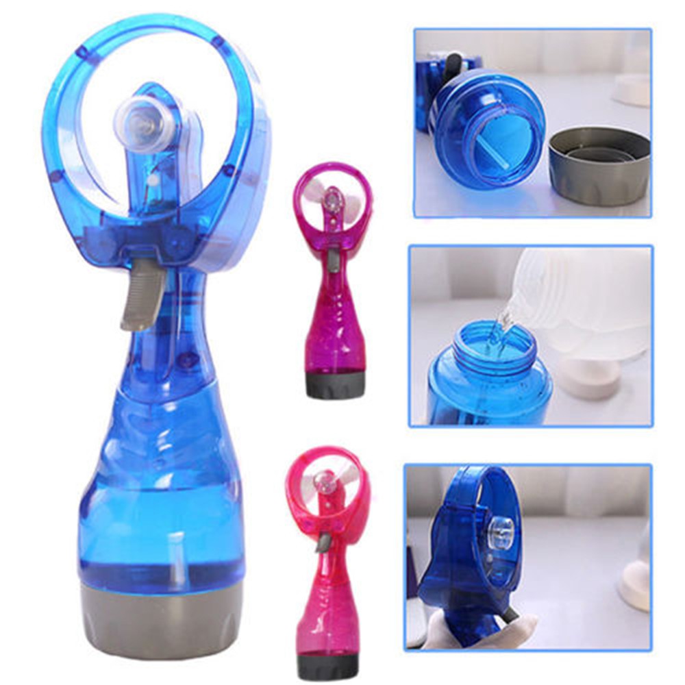 electric fan with water cooler