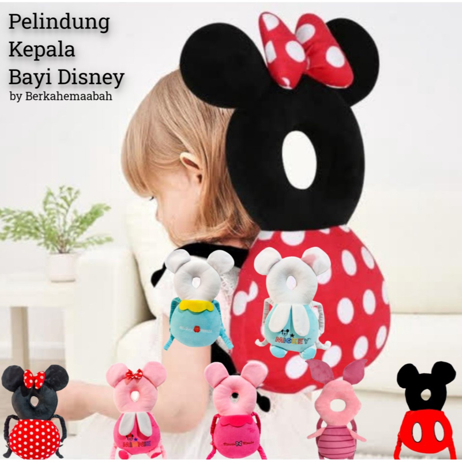 (FREE STRAP) Pelindung Kepala Bayi Disney, Head Neck Pillow Disney