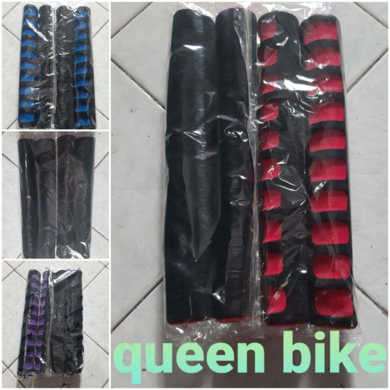 hanfat hangrip handgrip sarung setir sepon spon busa sepeda balap fixie (1 pcs)