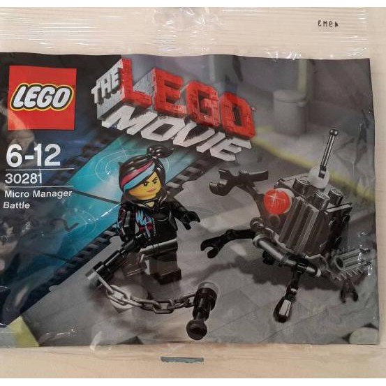 Best Seller>>-648  LEGO Movie Polybag, Micro Manager Battle (30281)