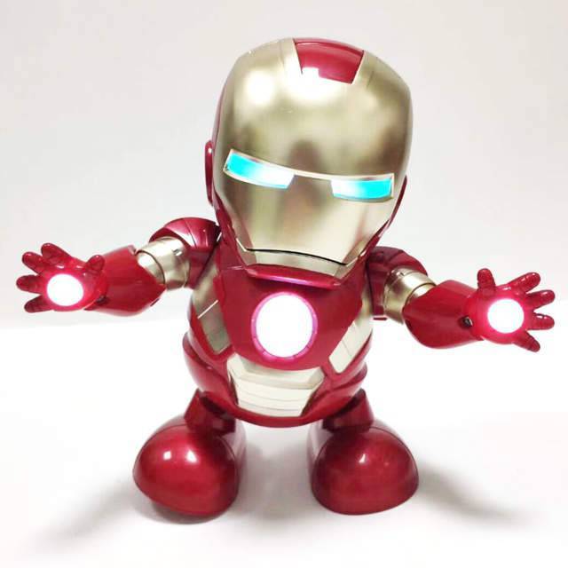 DANCE HERO ROBOT JOGET IRONMAN / SPIDERMAN