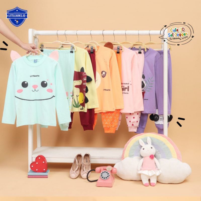 SET DAILY 3D JOGGER ANAK