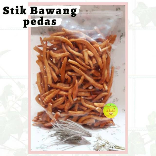 TERMURAH STIK BAWANG PEDAS 250gr / STIK PEDAS / STIK MURAH / ALMA.SNACK