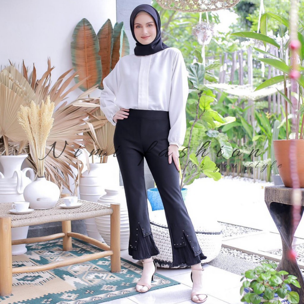 Celana Premium Scuba Import Celana Cutbray Office Pants Celana Premium Scuba Import Celana Cutbray Office Pants